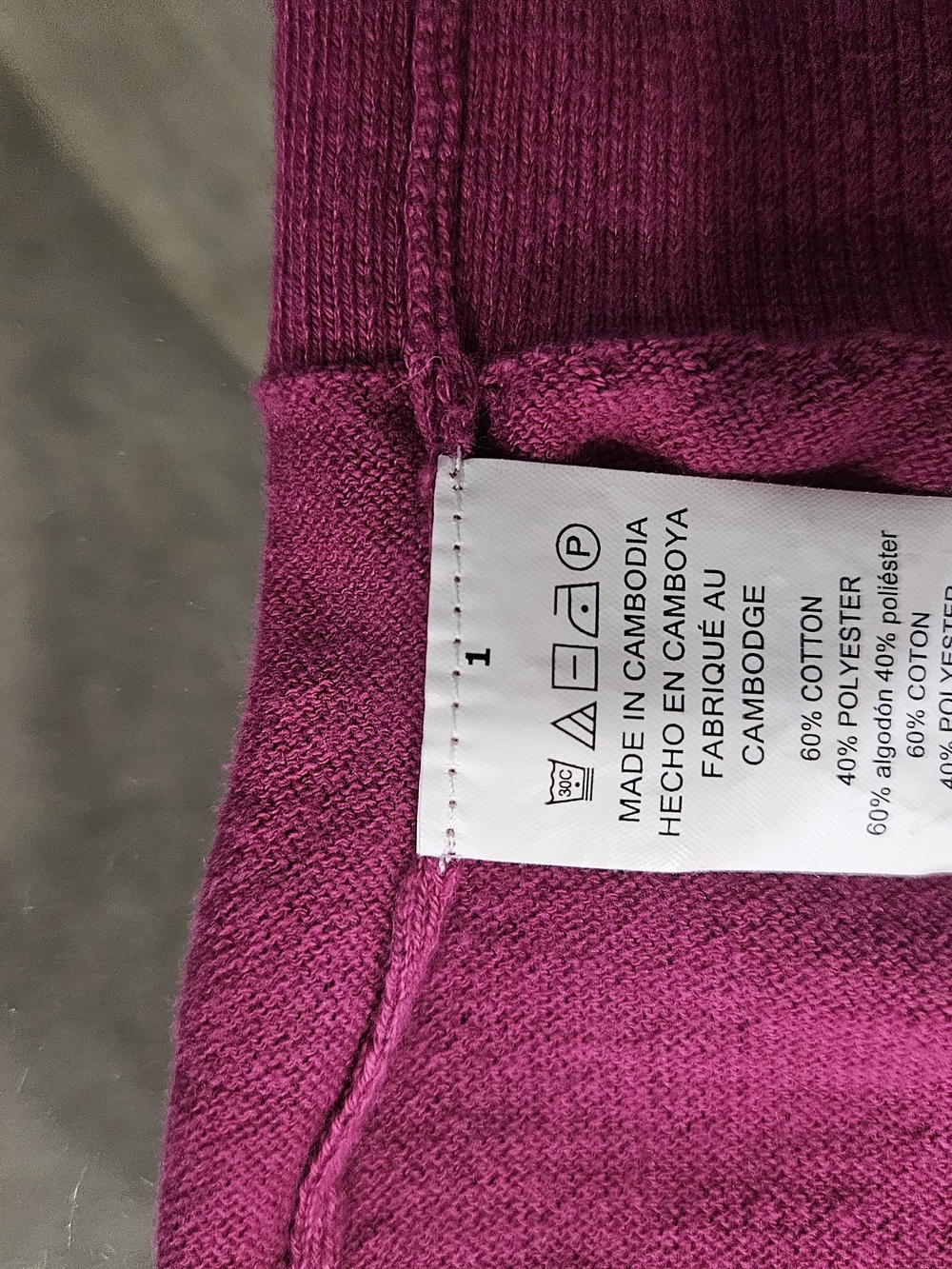 Michael Kors Magenta Pearl-Trim Crewneck Sweater - Picture 7 of 7